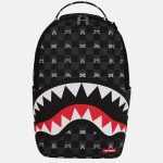 SPRAYGROUND Zaino GRAY PEEKING CHARACTER CHECK DLXSV nero per uomo e donna UNI
