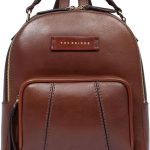 THE BRIDGE Brigida Backpack Marrone 14 / Oro : Amazon.it: Moda