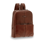 Zaino in pelle porta pc uomo una zip