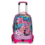 Zaino TROLLEY JACK 3 RUOTE GLEAMLED GIRL