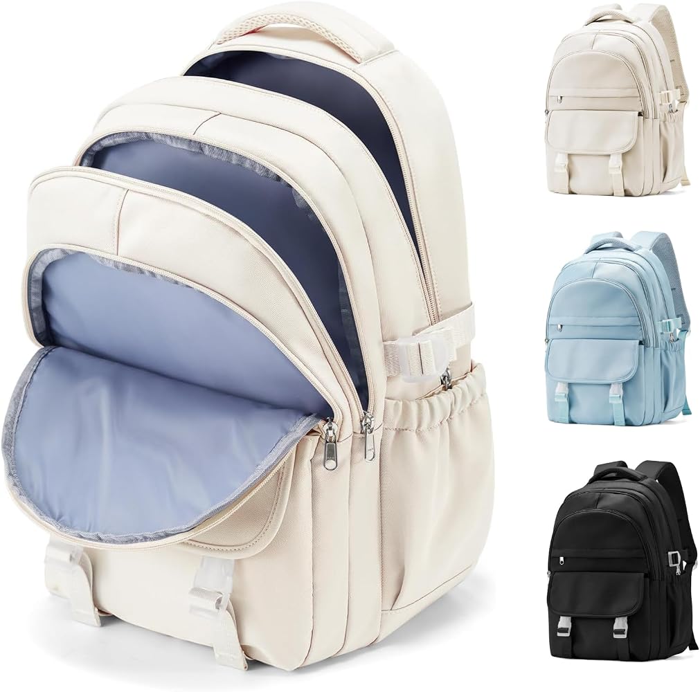 zaino-universita-662khh.jpg pectodox Zaino Università Donna Uomo, Zaino Scuola Superiore Media Ragazzo, Zainetto Leggero con Multi Tasche, Zaini per College Viaggio Casual ... - immagine 1