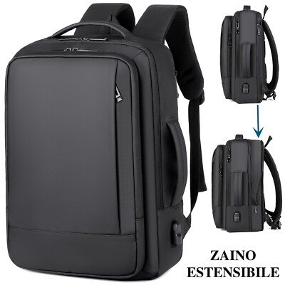 zaino-valigia-995rkp-1.jpg Zaino da Viaggio Estensibile per Uomo Porta PC Borsa Valigia Scuola Lavoro Z28N | eBay - immagine 1